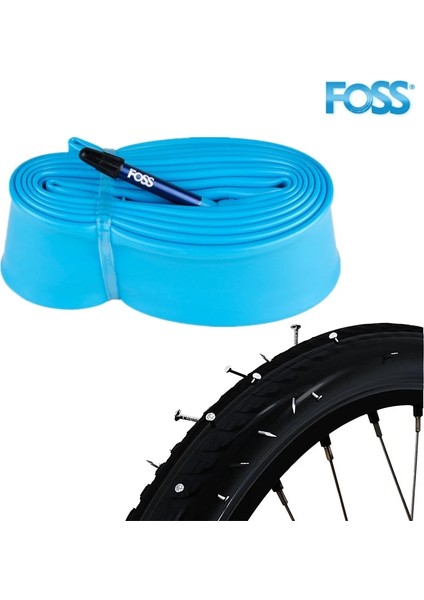 Yunjin Shop 700 x 23-25C Fv Stili Foss Patlama Önleyici Bisiklet Tüpü Schrader Presta Kauçuk Iç Lastikler Bisiklet Kamerası Fc. Inç Lastik Yol Mtb Lastik (Yurt Dışından) fırsatları