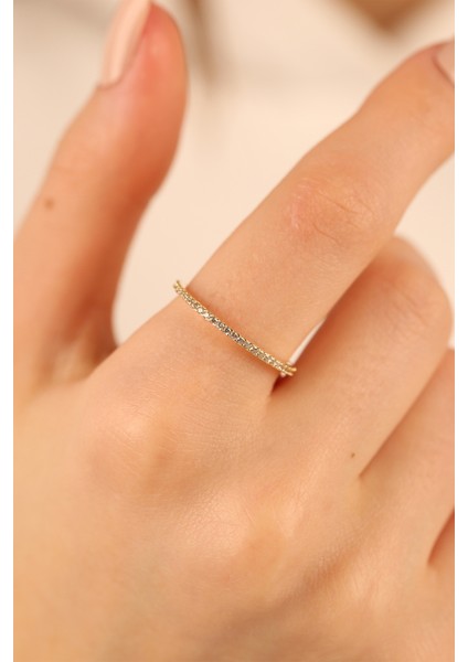 Tamtur Çıtır Altın Yüzük CGKYZK0344