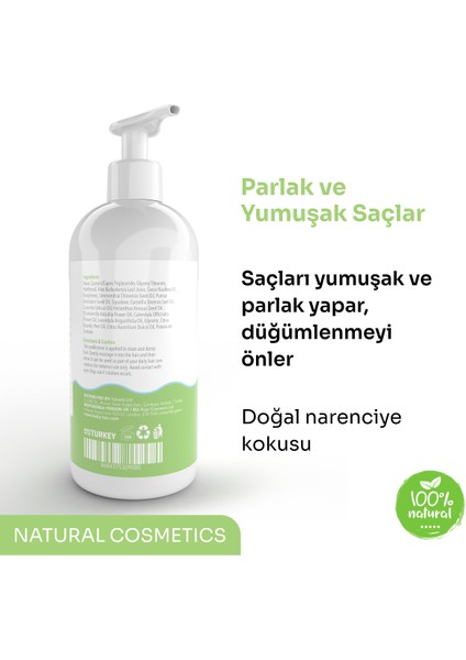 Bebek ve Çocuklar Için Doğal İçerikli Saç Kremi 250 ml