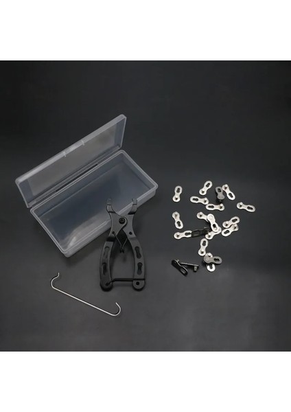 Yunjin Shop 10 Hız Stili 10 Çift Bisiklet Zinciri Konektörü Hızlı Bağlantı Kilidi Seti Yol Bisikleti Ortak Sihirli Toka Usta Bisiklet Parçası Hız Için (Yurt Dışından) fırsatları