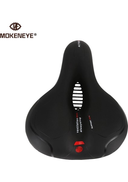 Yunjin Shop No.4 Tarzı Nefes Alabilir Şok Emici Içi Boş Bisiklet Eyer Büyük Popo Yastık Deri Yüzey Koltuk Dağ Bisikleti Minderi Bisiklet Aksesuarları (Yurt Dışından)