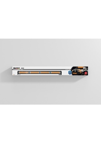 LED Ikaz Lambası Neon 14 Fonksiyon 61 cm 10/30V E-Belgeli 40W