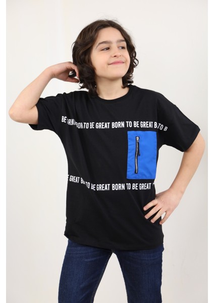 Erkek Çocuk Baskılı Tişört