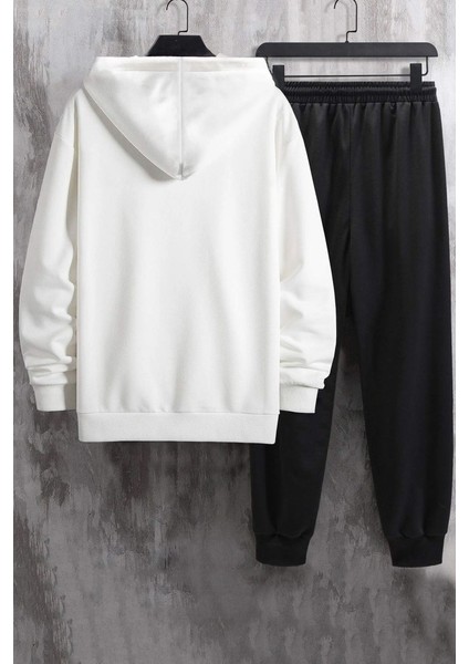 Uygun Tarz Unisex Yipyip Baskılı Eşofman Takımı