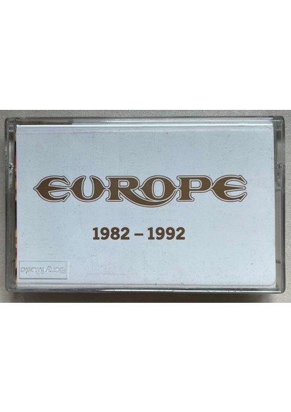 Europe 1982-1992 (Orijinal 1994 Dönem Baskı Kaset)