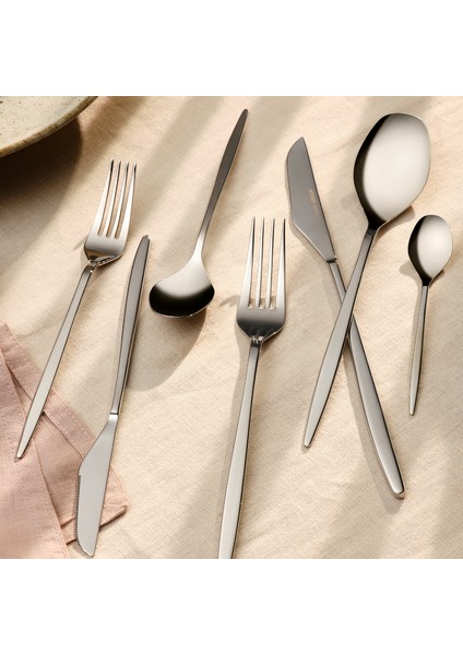 Alisa 84 Parça 12 Kişilik Kutulu Çatal Kaşık Bıçak Takımı