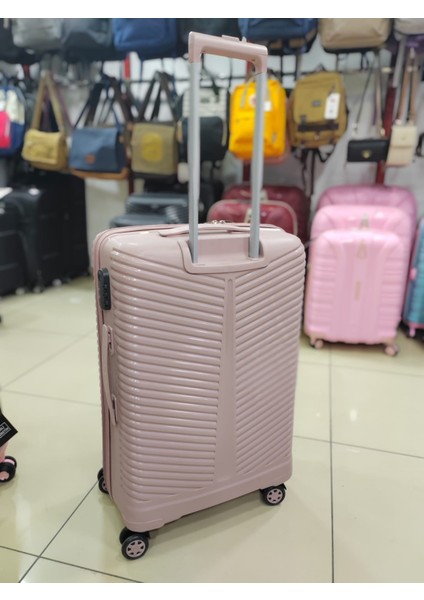 L.polo Pp Kırılmaz Slikon 3'lü Set Valiz modelleri