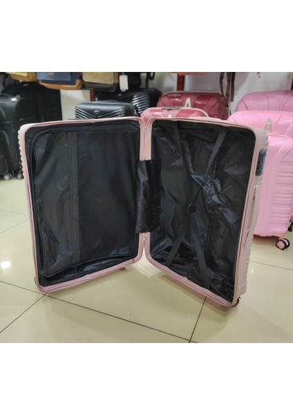 L.polo Pp Kırılmaz Slikon 3'lü Set Valiz fırsatları