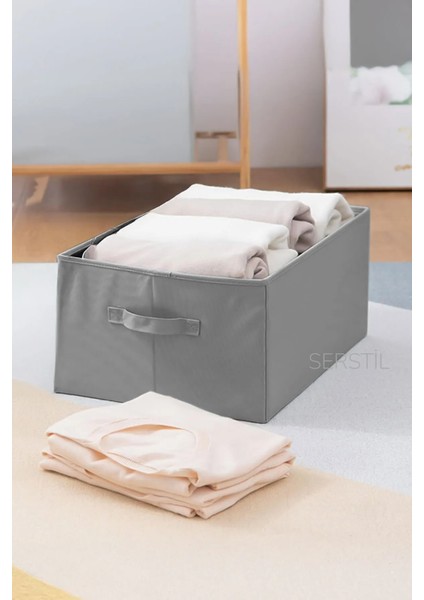 2 Adet - Katlanabilir Kıyafet Saklama Kutusu 45 x 25 x 20 cm modelleri