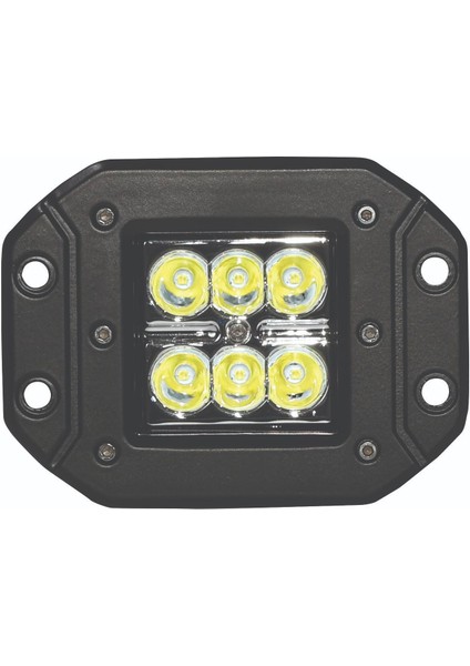 LED Arka Tampon Off-Road Lambası Beyaz Gömme Bağlantılı 10/30V E-Belgeli 18W fiyatları