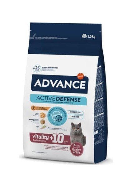 Sterilized Kısırlaştırılmış Yaşlı Kedi Maması 1.5 Kg