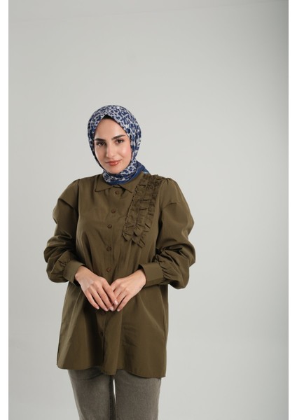 Indigo Desenli Eşarp Kesik Elyaf Pamuksu Leopar Dijital Baskılı 202201_34 fırsatları