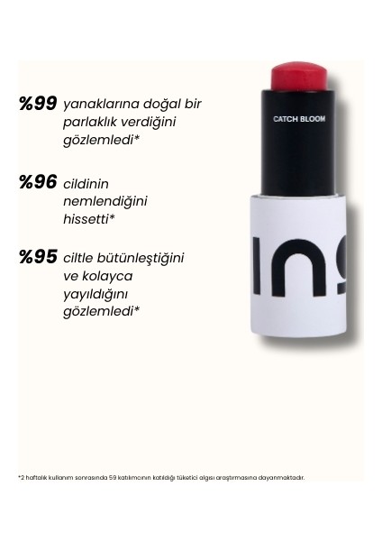 Catch Bloom Pocket Lip & Cheek Stick Peony 4,5g Spf 30+ indirimleri