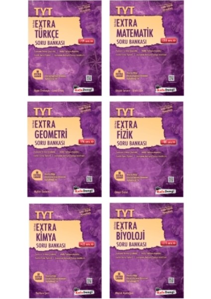 Tyt Sayısal Set Türkçe - Matematik - Geometri - Fizik - Kimya - Biyoloji Extra Soru Bankası