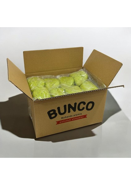 Fesleğenli Bao Bun Ekmeği 65 gr 20 Adet