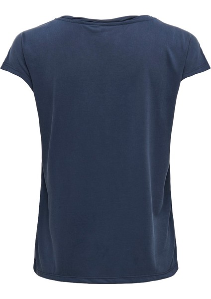 Kadın Regular Fit V Yaka Basic T-Shirt - 15326642 indirimleri