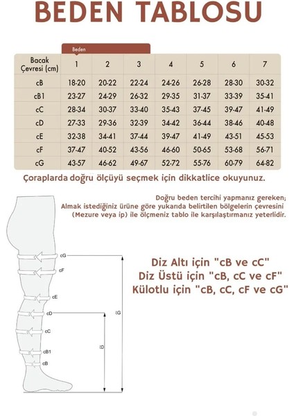 8330 Pamuklu Yüksek Basınç Diz Üstü Burnu Açık Çorap