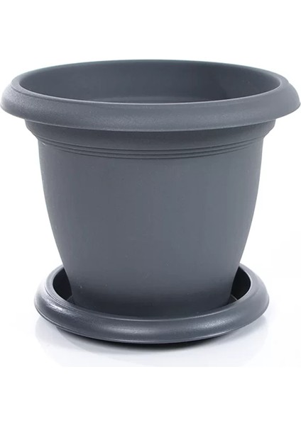 Villa Saksı 14 LT - Antrasit Renk
