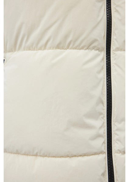 Regular Fit Kapüşonlu Şişme Mont Bayan Mont 1110043 indirimleri