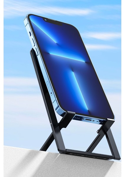 EH159 Katlanabilir Ultra Ince Masaüstü Telefon Tutucu