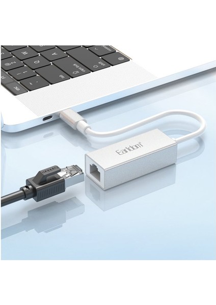 NW5C 100 Mpbs Type-C To RJ45 Ethernet Network Dönüştürücü
