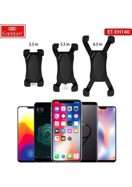 EH140 Motosiklet Için Ayarlanabilir Telefon Tutucu fırsatları