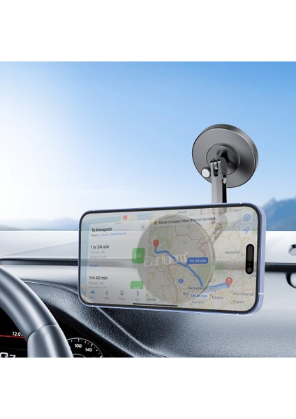 EH266 360 Derece Ayarlanabilir Yapışkanlı Mıknatıslı Magsafe Araç Tutucu indirimleri