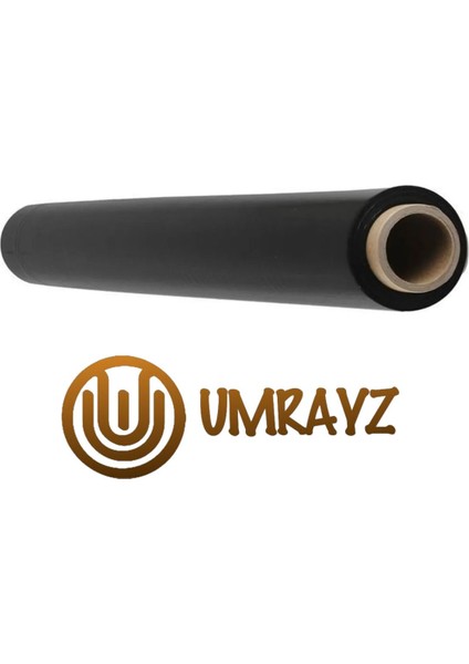 Net 50 Metre 23 Mic Kalın Siyah Eşya Mobilya Sarma Koruma Ambalaj Streci