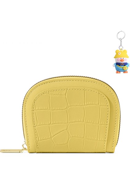 Büyük Kapasiteli Organ Sevimli Öğrenci Mini Kart Tutucu Kadın Basit Çoklu Kart Yuvası Bozuk Para Cüzdanı (Yurt Dışından)