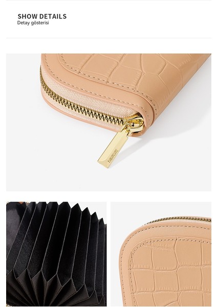 Büyük Kapasiteli Organ Sevimli Öğrenci Mini Kart Tutucu Kadın Basit Çoklu Kart Yuvası Bozuk Para Cüzdanı (Yurt Dışından) modelleri