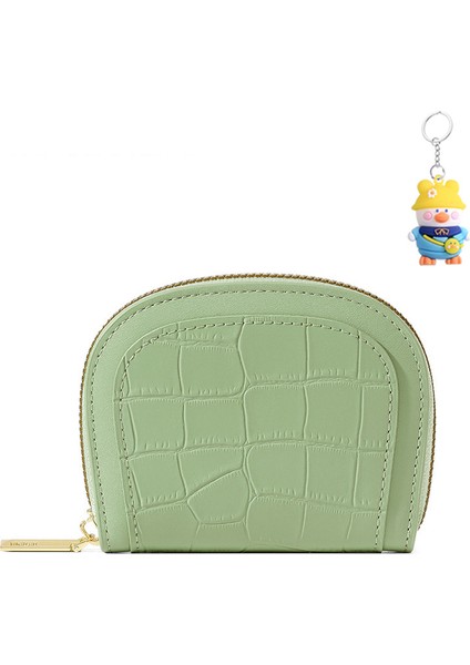 Büyük Kapasiteli Organ Sevimli Öğrenci Mini Kart Tutucu Kadın Basit Çoklu Kart Yuvası Bozuk Para Cüzdanı (Yurt Dışından)