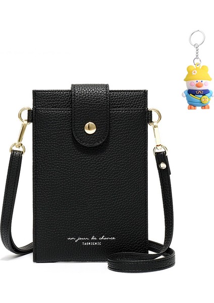 Cüzdan Mini Ince Bayan Crossbody Cep Telefonu Çantası Kart Tutucu (Yurt Dışından)