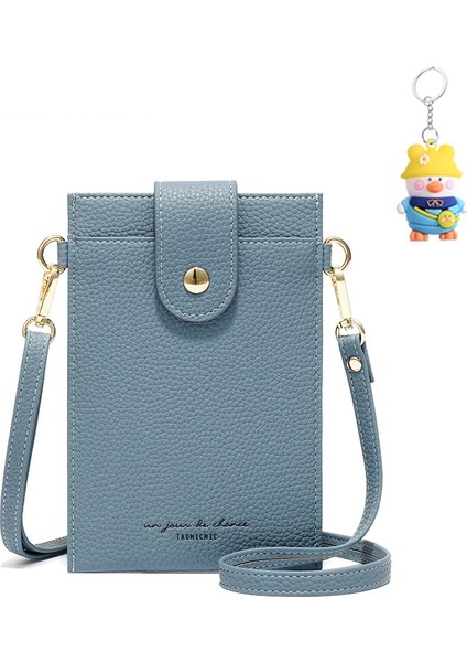 Cüzdan Mini Ince Bayan Crossbody Cep Telefonu Çantası Kart Tutucu (Yurt Dışından)