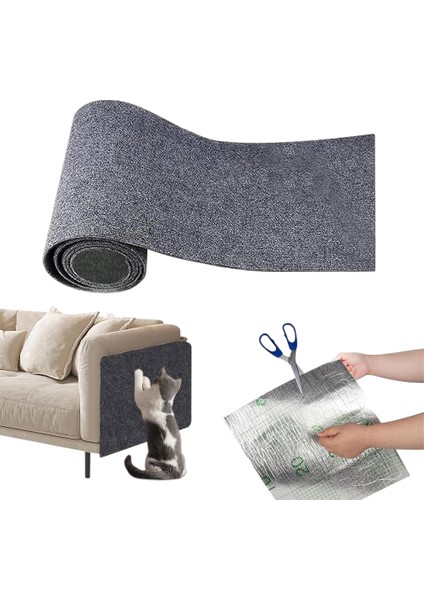 Anti-Kedi Tırmalama Kanepe Koruma Çıkartmaları Kedi Tırmalama Mat Duvar Koruma Çıkartmaları Kendinden Yapışkanlı Kedi Tırmanma Matı Çok Fonksiyonlu Duvar Çıkartmaları Kesip (Yurt Dışından)