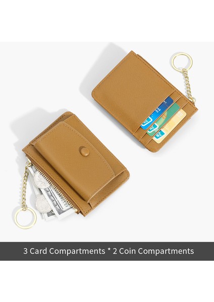 Anahtarlık Bayan Para Cüzdanı Sevimli Öğrenci Çoklu Kart Yuvası Fermuarlı Küçük Kart Tutucu (Yurt Dışından) modelleri