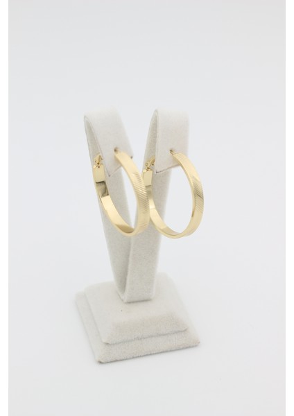 Xupıng Jewelry Halka Lazer Model Küpe