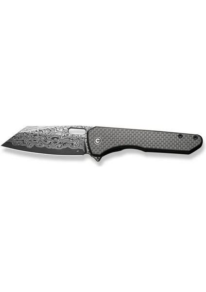 Nugz Flipper & Thumb Hole Knife Carbon Fiber & G10 Handle Çakı