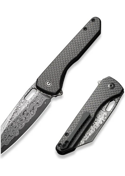 Nugz Flipper & Thumb Hole Knife Carbon Fiber & G10 Handle Çakı fiyatları