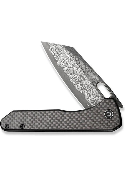 Nugz Flipper & Thumb Hole Knife Carbon Fiber & G10 Handle Çakı fırsatları
