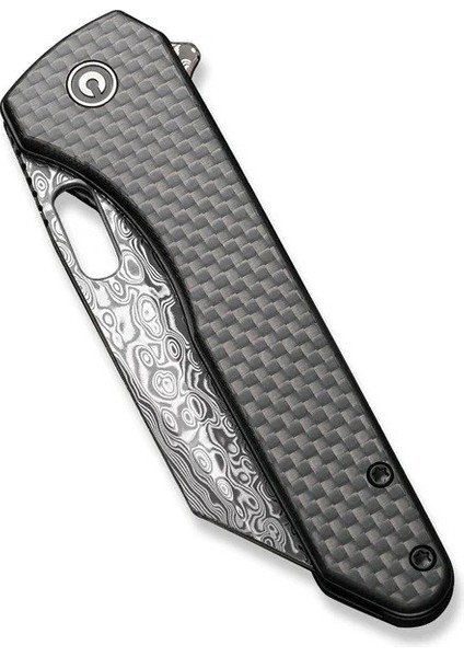Nugz Flipper & Thumb Hole Knife Carbon Fiber & G10 Handle Çakı indirimleri