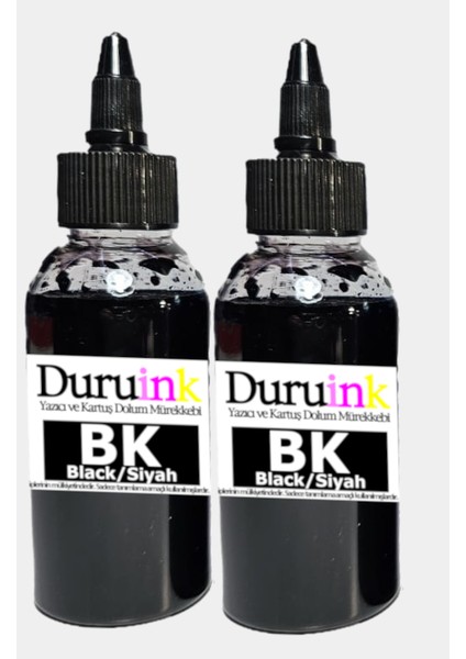 Duruınk Canon (E404 E414 E464 E474 E484) Siyah Kartuş Mürekkep Dolum Seti Pg 46 2X100 ml