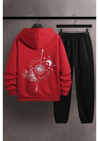Only Trendwear Pusula Sırt Baskılı Eşofman Takımı