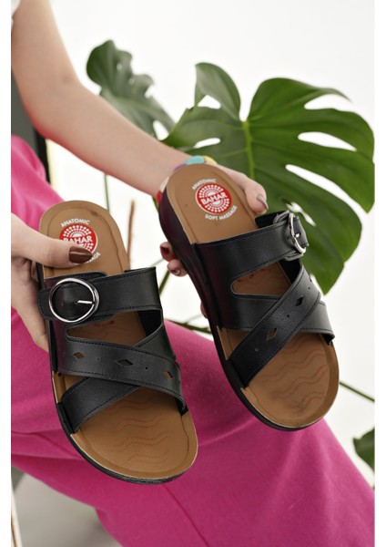 Kadın Günlük Terlik Ortopedik Yumuşak Taban Ev Sokak Misafir Çeyiz Iş Terliği modelleri