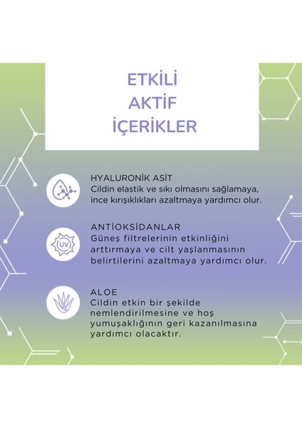 Antioksidan Etkili Nemlendirici Vegan Güneş Kremi Spf 50 30 ml fiyatları