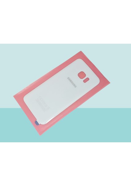 Samsung Galaxy S7 Edge Uyumlu Arka Kapak Batarya Kapağı - BEYAZ