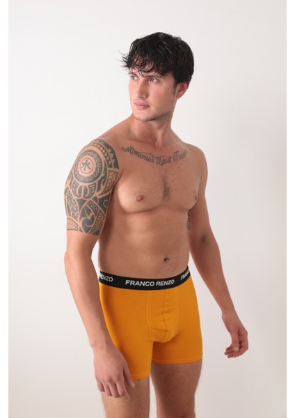 Erkek 6'lı Premium Kalite Pamuklu ve Likralı Boxer modelleri