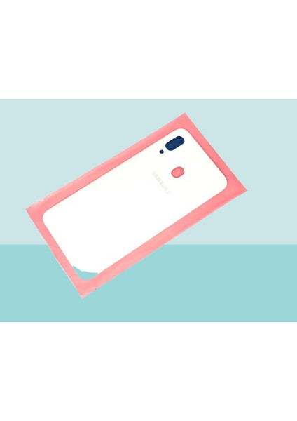 Samsung Galaxy A30 A 305 Uyumlu Arka Kapak Batarya Kapağı - Beyaz