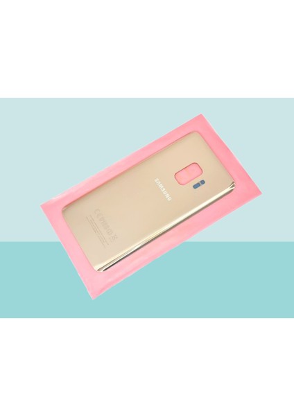 Samsung Galaxy S9 Uyumlu Arka Kapak Batarya Kapağı - Gold