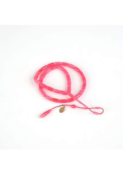 Kadim Katalin Eski Amerikan Istaka Kapsül Kesim 4.5X9 Mm Tesbih -Pembe