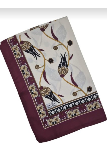 Lale Desenli Rayon Şal -Fular modelleri